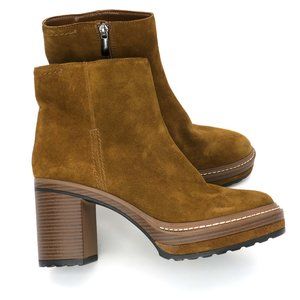 Steve Madden Shaniya Suede Ankle Boots Booties